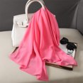 thumbnail image 3 of Bufanda de gasa de moda para mujer, pañuelo para la cabeza de color liso, hijab, pañuelo para mujer, velo musulmán, novedad de 2023, 3 of 5