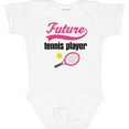 thumbnail image 3 of Inktastic Future Tennis Player Baby Girl Girls Baby Bodysuit, 3 of 5