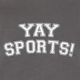 thumbnail image 5 of Wild Bobby YAY SPORTS! Sports Women Slim Fit Junior Tee, Dark Grey, X-Large, 5 of 5