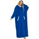 thumbnail image 1 of Manta de franela Manta perezosa Jersey con capucha Manta de televisión Ropa de casa Suéter Camisón Manta de televisión de moda, 1 of 6
