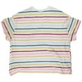 thumbnail image 2 of Old Navy Striped Crewneck T-Shirt - Multi-Colored / White (Size: 3X), 2 of 2