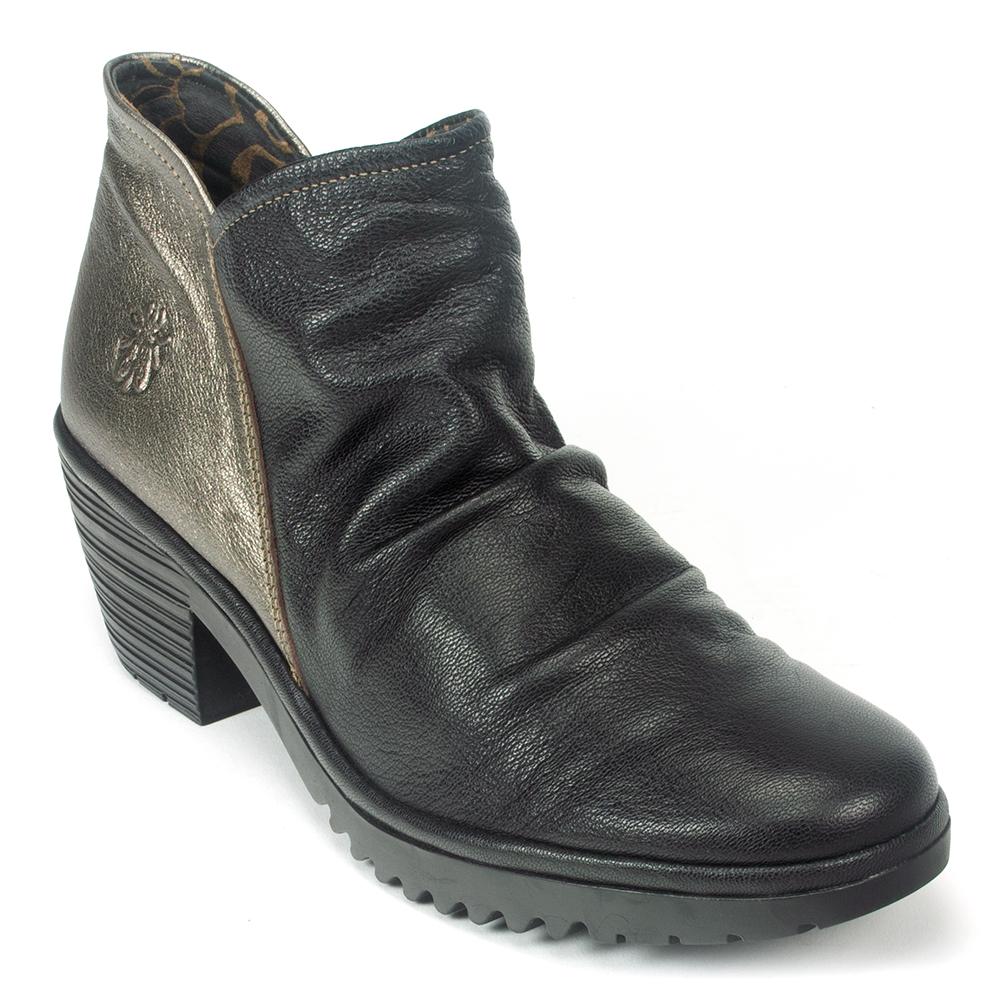 Fly London Wezo Relaxed Zip Up Bootie 