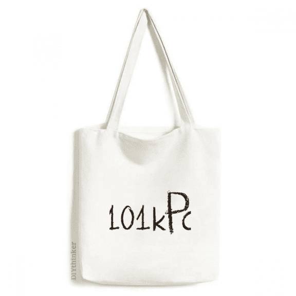 Kowledge Unit Atmospheric Pressure Tote Canvas Bag Shopping Satchel Casual Handbag