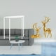 thumbnail image 2 of Mesa Auxiliar De Acrílico Para Espacios Pequeños Con Estatuas De Ciervos, Esculturas Decorativas, Mesa Auxiliar Decorativa, Mesita De Noche Delgada, Figuras De Ciervos De Resina Para Baño,, 2 of 8