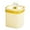 Yellow, variant on deevoka Canister Kitchen Food Storage Container for Candy Peanut Cookies Yellow