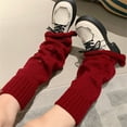 thumbnail image 5 of Leg Warmers Y2K Kawaii Ripped Leg Warmers for Girl Women Cute Knitted Socks Y2K Harajuku Goth Accessories, 5 of 5