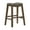 Gray, variant on Homelegance 29" Pub Height Wooden Bar Stool Saddle Seat Barstool, Brown