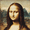 Mona Lisa Portrait Art Decor, variant on Qisvanset Couple And Dogs Portrait Canvas Wall Art 15.75x11.81 Inches