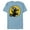 Ocean Blue, variant on Marvel Ant-Man and the Wasp: Quantumania Hope Helmet Side - Short Sleeve Blended T-Shirt for Adults - Customized-Yellow