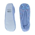 thumbnail image 3 of CTM  Floral Embroidered Terry Ballerina Slipper House Shoe (Women), 3 of 5