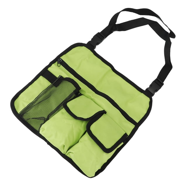 Beach Chair Handy Pocket Bag, Large Capacity Foldable Beach Chair Armrest Bag Oxford Cloth for Camping