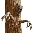 thumbnail image 3 of Acekid Halloween Tree Faces Decor Outdoor, Scary 3D Tree Bark Face Zombie Hands Resin Sculpture, Tree Decorations Outdoor for Halloween Easter Garden Creative Props, 3 of 9