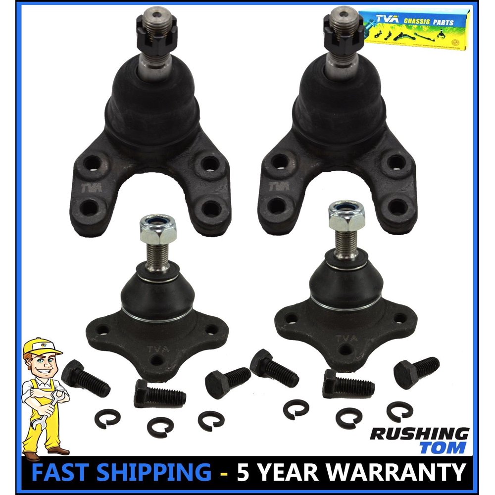 4Pc Ball Joint Kit Upper & Lower for Mazda B2000 B2200 B2600 RWD 8693