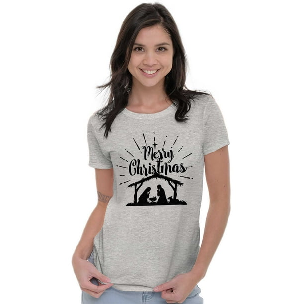 christmas tee shirts women's