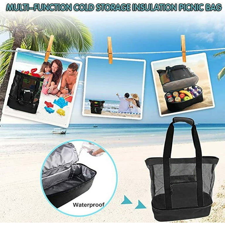 Thermal insulated beach bag hotsell