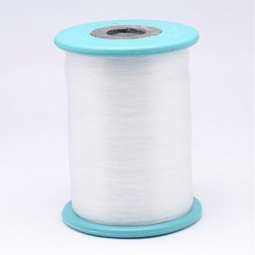 1Roll Nylon Wire Fishing Thread Clear 0.4mm about 1476.37 yards(1350m)/roll