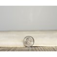 thumbnail image 4 of Linon Fausse Tapis en Peau en Polyester Cowhide Ivoire, 4 of 6
