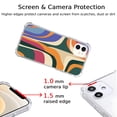thumbnail image 5 of Color Flows Case Compatible with iPhone 12,Aesthetic Art Design TPU Full Cover Shock-proof Case, 5 of 6