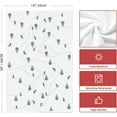 thumbnail image 6 of SOME THING Xmas Trees Ski Winter Kitchen Towels Dish Towels, 18x26 Inch Farmhouse Christmas Snow Decoration Hand Towels Set of 2, 6 of 6