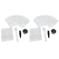 thumbnail image 1 of 2 Pods 200 Seals Refillable Coffee Capsule Reusable for Machine Espresso Coffee Maker Cup Filter, 1 of 5