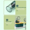 thumbnail image 3 of Meiiso Outlet sale! Controlled spice jar Orange spice jar, Seasoning Box, 5.85*2.73*2.34In, Plastic, a control spice jar, Seasoning Case, 3 of 6