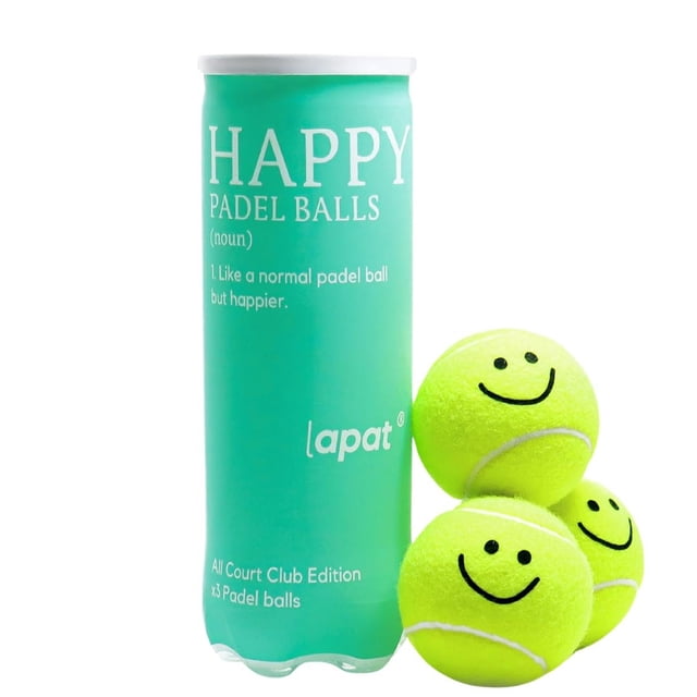 Pelotas de Padel LAPAT Happy Presurizadas