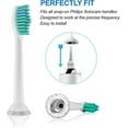 thumbnail image 4 of Têtes de Brosse à Dents de Rechange, Lot de 8 Têtes de Brosse Standard Compatibles, 4 of 5