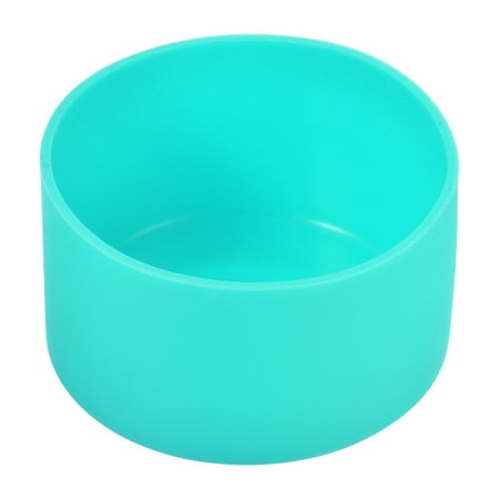 

Uxcell 75mm ID Anti-slip Bottom Sleeve Cover Water Bottle Boot Cyan