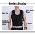thumbnail image 4 of ZHAOCHENG Chaleco de pesas de 30 kg para entrenamiento de boxeo y fitness, 4 of 5