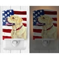 thumbnail image 2 of Caroline's Treasures LH9008CNL Flag with Labrador Ceramic Night Light, 6x4x3", multicolor, 2 of 2