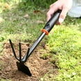 thumbnail image 5 of FACEGA Garden Tools,Heavy Duty Dual-Head Garden Hoe and Rake,Rust-Resistant Carbon Steel Gardening Tool with Ergonomic Handle, 5 of 5