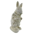 thumbnail image 1 of Alice au Pays des Merveilles Statue de Jardin White Rabbit Musée en Résine Blanche, 1 of 3