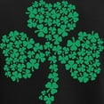 thumbnail image 3 of CafePress - Shamrock Of Shamrocks Women's Dark Pajamas - Women's Short Sleeve Print T-Shirt and Pants Dark Cotton Pajama Set, 3 of 7