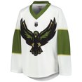 thumbnail image 2 of Youth White/Green Rochester Knighthawks Replica Jersey, 2 of 3