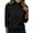Black, variant on Oversized Sweaters for Women, Yigetop Women’S Mock Neck Long Sleeve Sweaters Cable Knit Turtleneck Sweaters Casual Pullover Mock Neck Sweater Purple L
