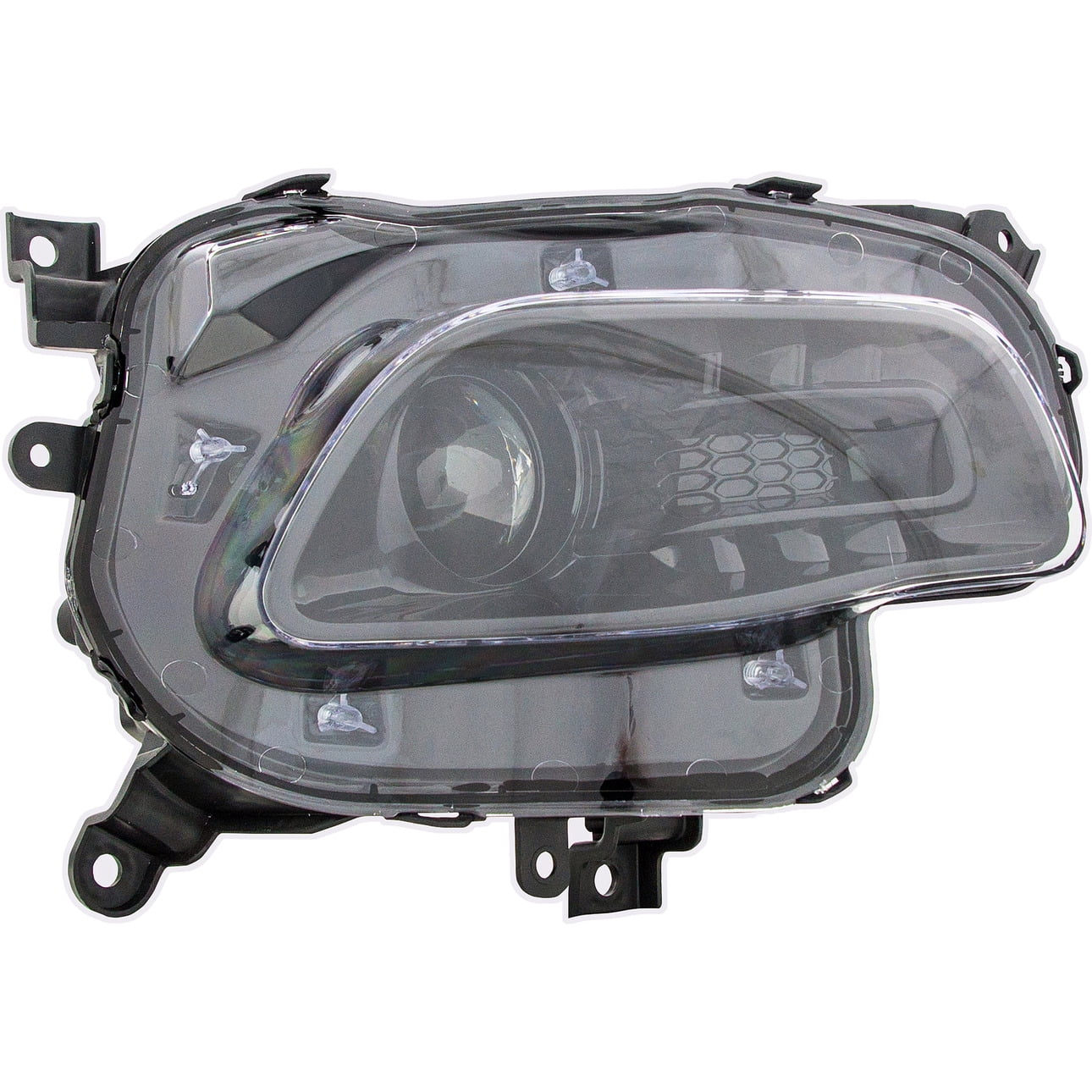 Dorman 1590378 Front Passenger Side Headlight Assembly for Specific Jeep Models