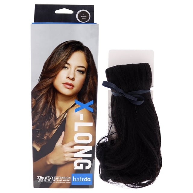 Extension Ondulée - R4 Brun Minuit par Hairdo pour Femmes - Extension de Cheveux 23 Pouces