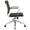 thumbnail image 2 of Modway Jive Mid Back Office Chair in Brown, 2 of 4