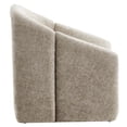 thumbnail image 3 of Accent Chair, Khaki Brown, Fabric, Living Kitchen Cafe Bistro Hospitality Restaurant, Modern Contemporary HB36691, 3 of 9