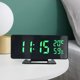 thumbnail image 3 of Reloj de Alarma Digital Reloj Electrónico Digital Pantalla Led Reloj Electrónico Estéreo Pantalla Digital Snooze Reloj de Alarma 12/24H Pantalla de Temperatura de Conmutación Versión Enchufe Reloj de, 3 of 6