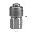 thumbnail image 3 of Boquilla para hidrolavadora, boquilla de pulverización hembra de acero inoxidable de 1/4, boquilla giratoria True Excellence, 3 of 12