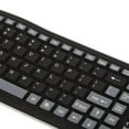 thumbnail image 3 of Amdohai Clavier Sans Fil Portable 2.4 Mini Flexible Enroulable Résistant à l'Eau Lavable en Silicone Souple avec Récepteur USB pour PC Tablette Ordinateur Portable Ordinateur, 3 of 8