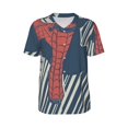thumbnail image 2 of Spider-Man Men's Short Sleeve Baseball T-Shirt, 2 of 7