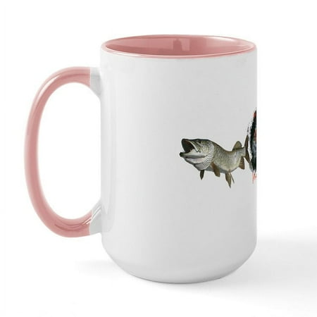 

CafePress - Musky Hunter C Large Mug - 15 oz Ceramic Large Mug