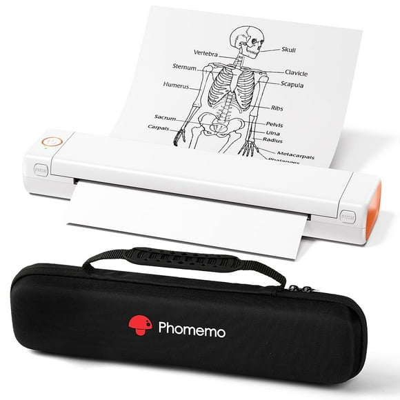 Impresora portátil Phomemo M08F-Letter inalámbrica iOS Android