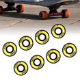 thumbnail image 4 of 8 Pieces Bearings Skateboard Bearings Longboard Roller Skate Bearings 608RS Double Shielded - yellow, 4 of 9