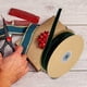 thumbnail image 2 of Lunxisen 1 Pcs Velvet Ribbon for Christmas Tree,Velvet Christmas Ribbon for Gift Wrapping Crafts Bow Wreath Holiday Decorations(1cm), 2 of 8