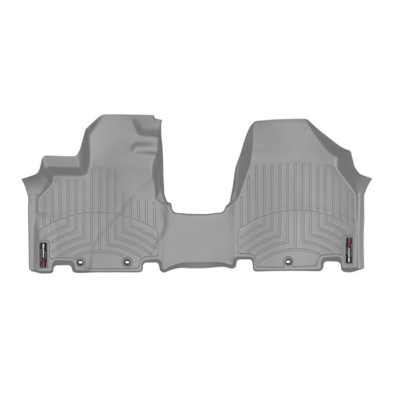 WeatherTech Custom Fit FloorLiners compatible with 2011-2017 Honda Odyssey - 1st Row - Over The Hump, Grey