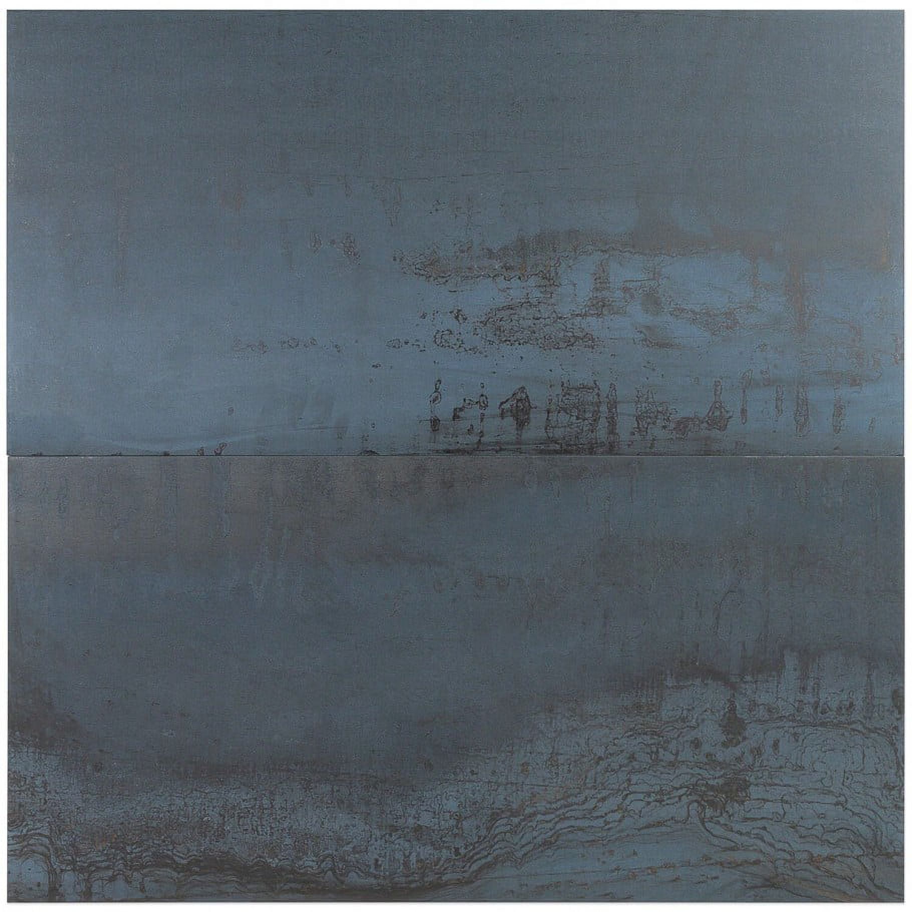 Bond Tile Alloy Steel Blue 12 in. x 24 in. Matte Porcelain Tile (8 Pieces 15.49 Sq. Ft. / Box)