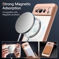thumbnail image 3 of JETech Magnetic Case for Google Pixel 8 Pro 6.7-Inch 2023, Compatible with MagSafe, Translucent Matte Back Shockproof Phone Cover (Rose), 3 of 6